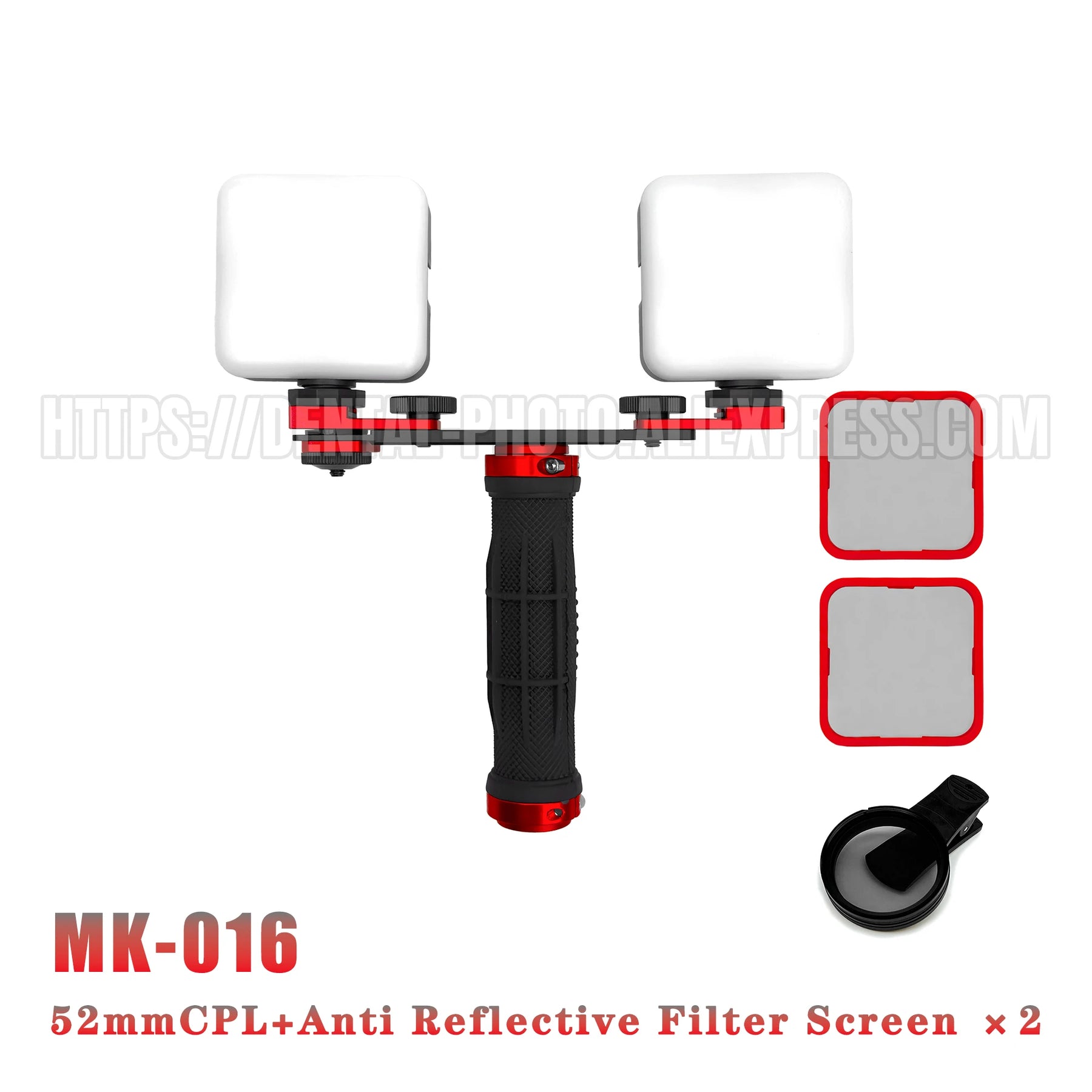 Luz LED Macro Antirreflexo Hera MK-16 para Fotografia Odontológica – Luzes e Iluminação