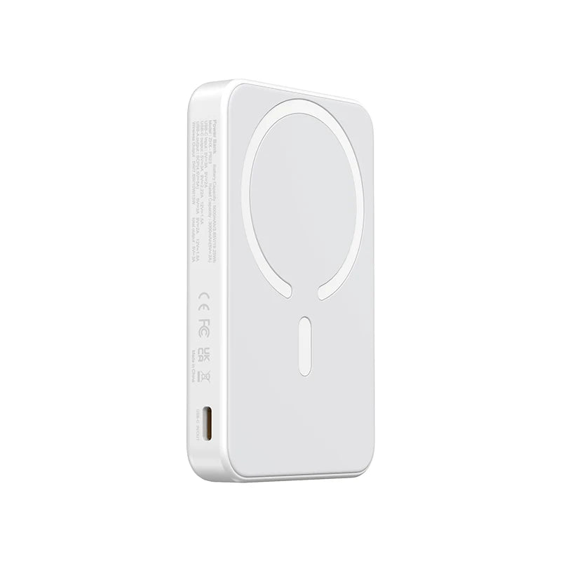 Carregador Portátil Magnético 5000mAh com Tecnologia MagSafe – Energia e Carregamento