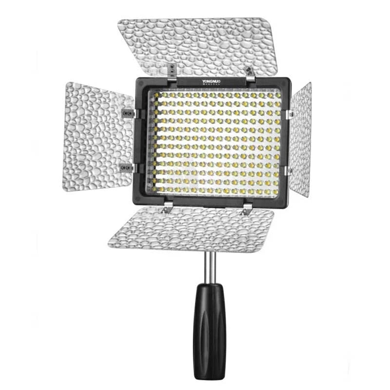 Painel LED Bi‑Color 3200–5500K com Controle e Filtros – Luzes e Iluminação
