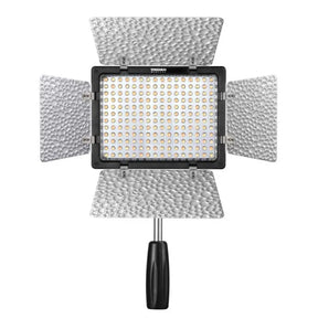 Painel LED Bi‑Color 3200–5500K com Controle e Filtros – Luzes e Iluminação