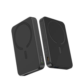 Carregador Portátil Magnético 5000mAh com Tecnologia MagSafe – Energia e Carregamento