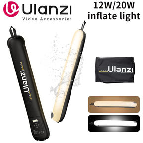 Luz Tubo Magnética Portátil 12W Bi-Color 2700K–6500K Dobrável e Resistente à Água – Luzes e Iluminação
