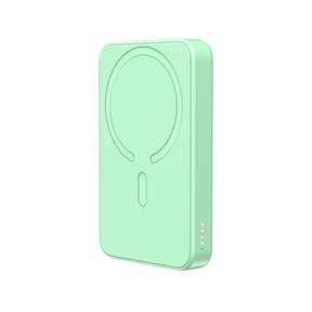 Carregador Portátil Magnético 5000mAh com Tecnologia MagSafe – Energia e Carregamento