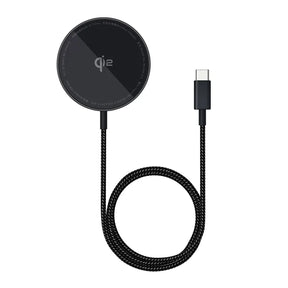 Carregador Sem Fio Magnético Baseus 15W Qi2 com Carregamento Rápido – Energia e Carregamento