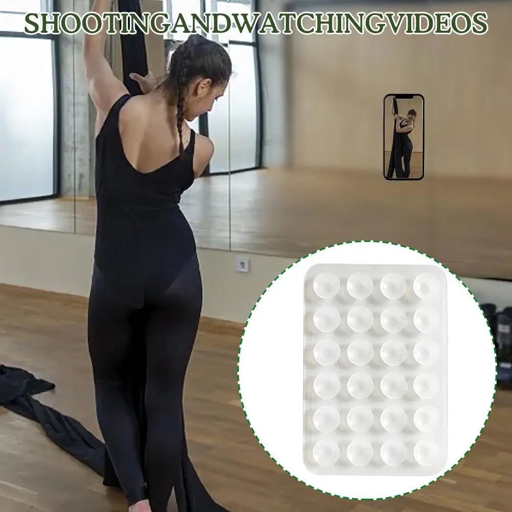 Suporte de Celular com Ventosa de Silicone Antiderrapante – Acessórios e Adaptadores